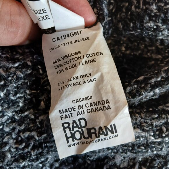 RAD HOURANI - Unisex tweed jacket - Sz 0 - Picture 10 of 12